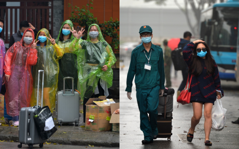Hà Nội: Hơn 200 công dân bịn rịn chia tay để trở về nhà sau thời gian cách ly tại khu nhà ở sinh viên Pháp Vân - Tứ Hiệp