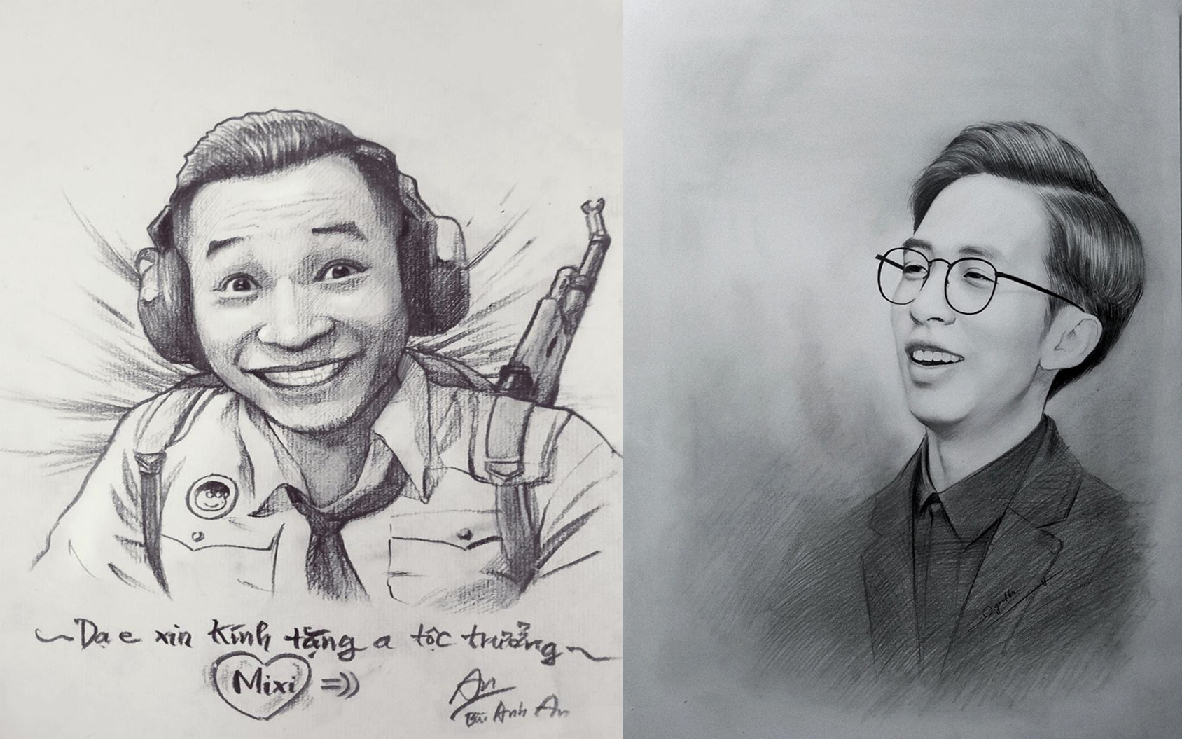 Khi fan đã có tài lại còn có tâm, dùng cả thanh xuân để vẽ các streamer thần tượng!