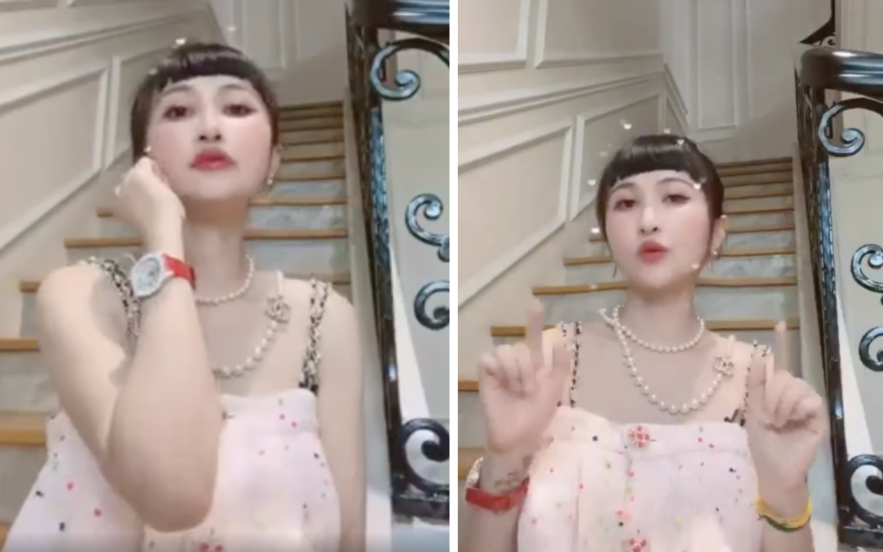 Vợ 2 đại gia Minh Nhựa bật mí mua “hàng chợ” khi bạn khen đồng hồ hiệu, dây chuyền Chanel: Fake này ở đâu cho tụi em mua chung với