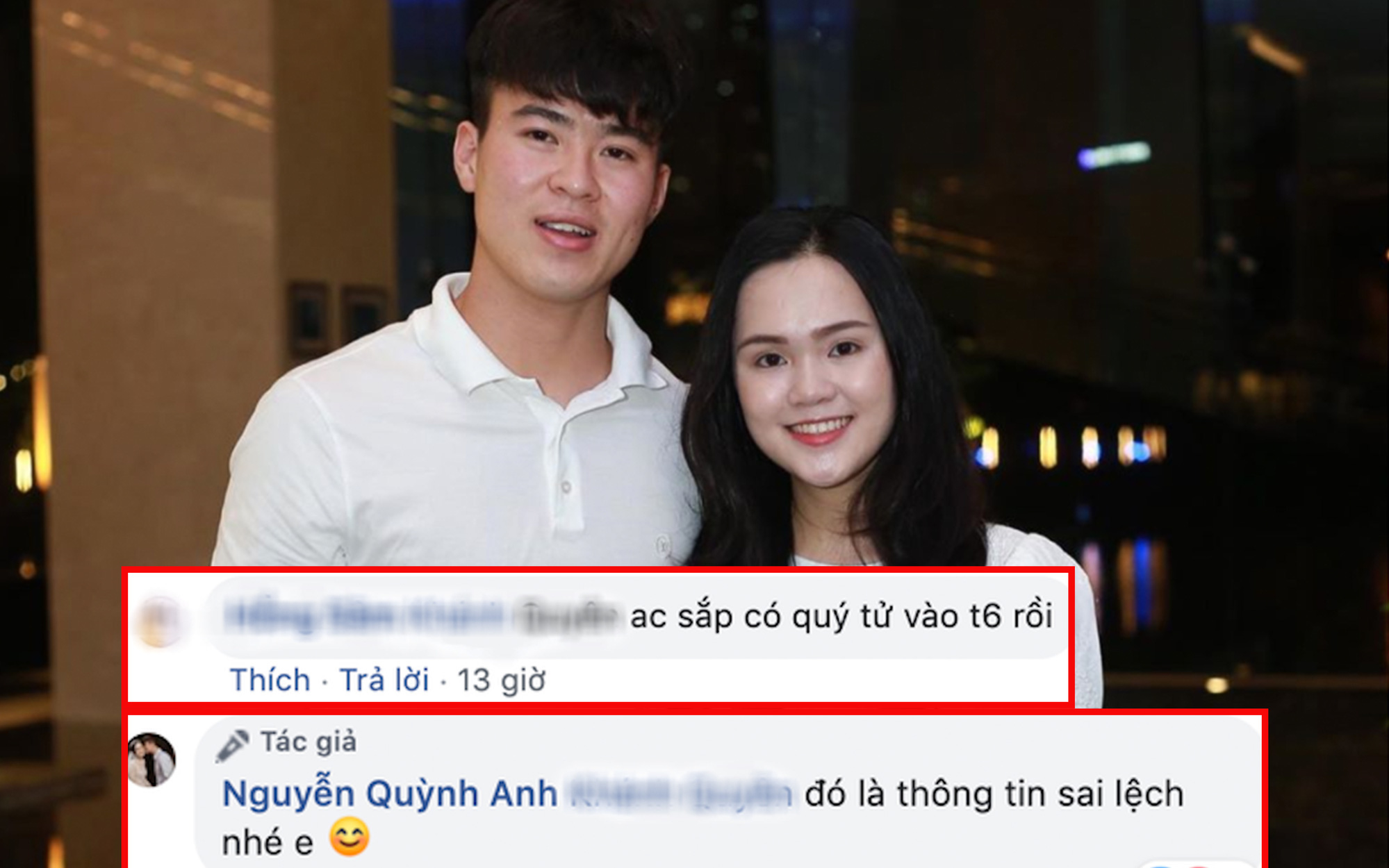 Quỳnh Anh lần đầu lên tiếng về tin đồn tháng 6 sinh con: "Đó là thông tin sai lệch"