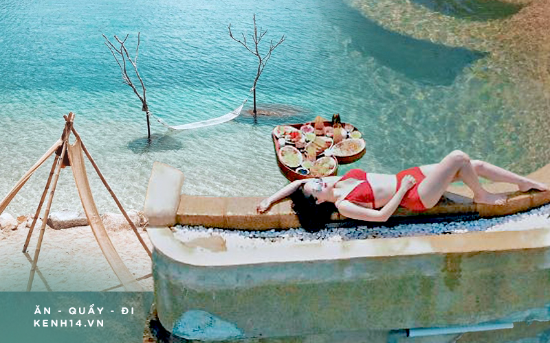 Chụp ảnh biển Việt Nam mà tưởng &quot;nhầm&quot; Maldives: Bảo Thy bất ngờ vì giờ mới biết cảnh nước mình chụp lên đẹp đến vậy