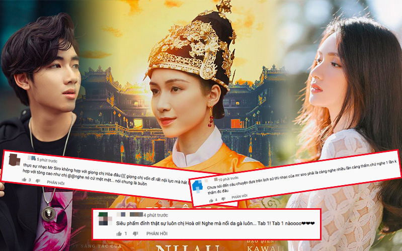 Hương Giang, Châu Đăng Khoa, K-ICM và loạt sao Việt khen ngợi MV mới của Hòa Minzy nhưng netizen lại có phản ứng trái chiều