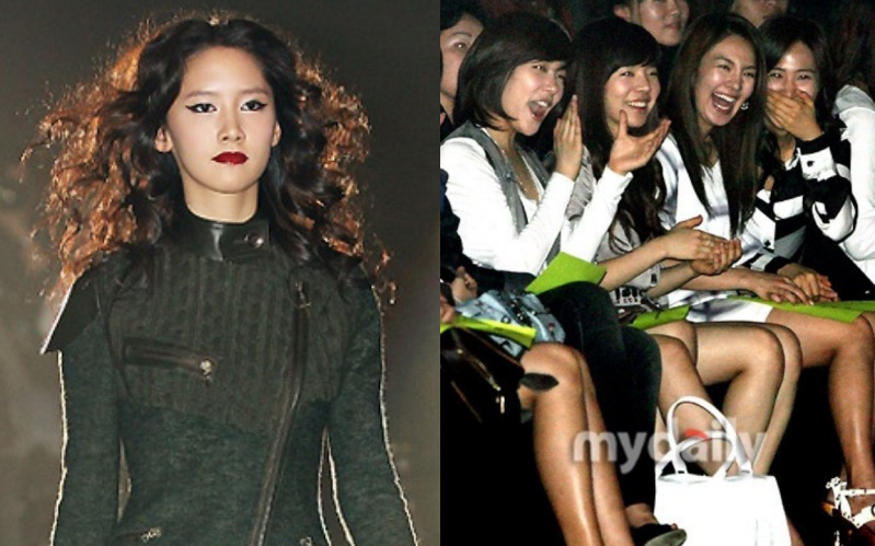Màn catwalk đi vào lịch sử của Yoona: Đã bị makeup hại còn bị hội chị em SNSD “cười thối mũi”