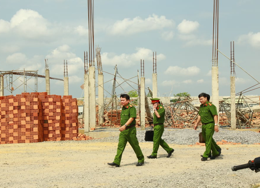 Tạm giữ Giám đốc, Phó giám đốc Công ty TNHH Hà Hải Nga vì vụ sập tường khiến 10 người tử vong ở tỉnh Đồng Nai