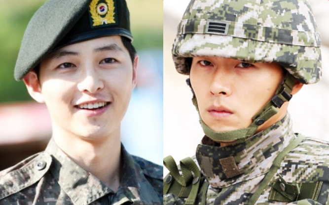 Song Joong Ki gây sốt vì ảnh nhập ngũ như cảnh phim 5 năm trước, hình tại ngũ huyền thoại của Hyun Bin bỗng bị đem ra so sánh