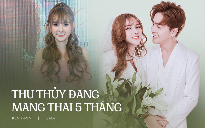 HOT: Ca sĩ Thu Thủy đang mang thai con gái ở tháng thứ 5 sau gần 1 năm kết hôn với chồng trẻ