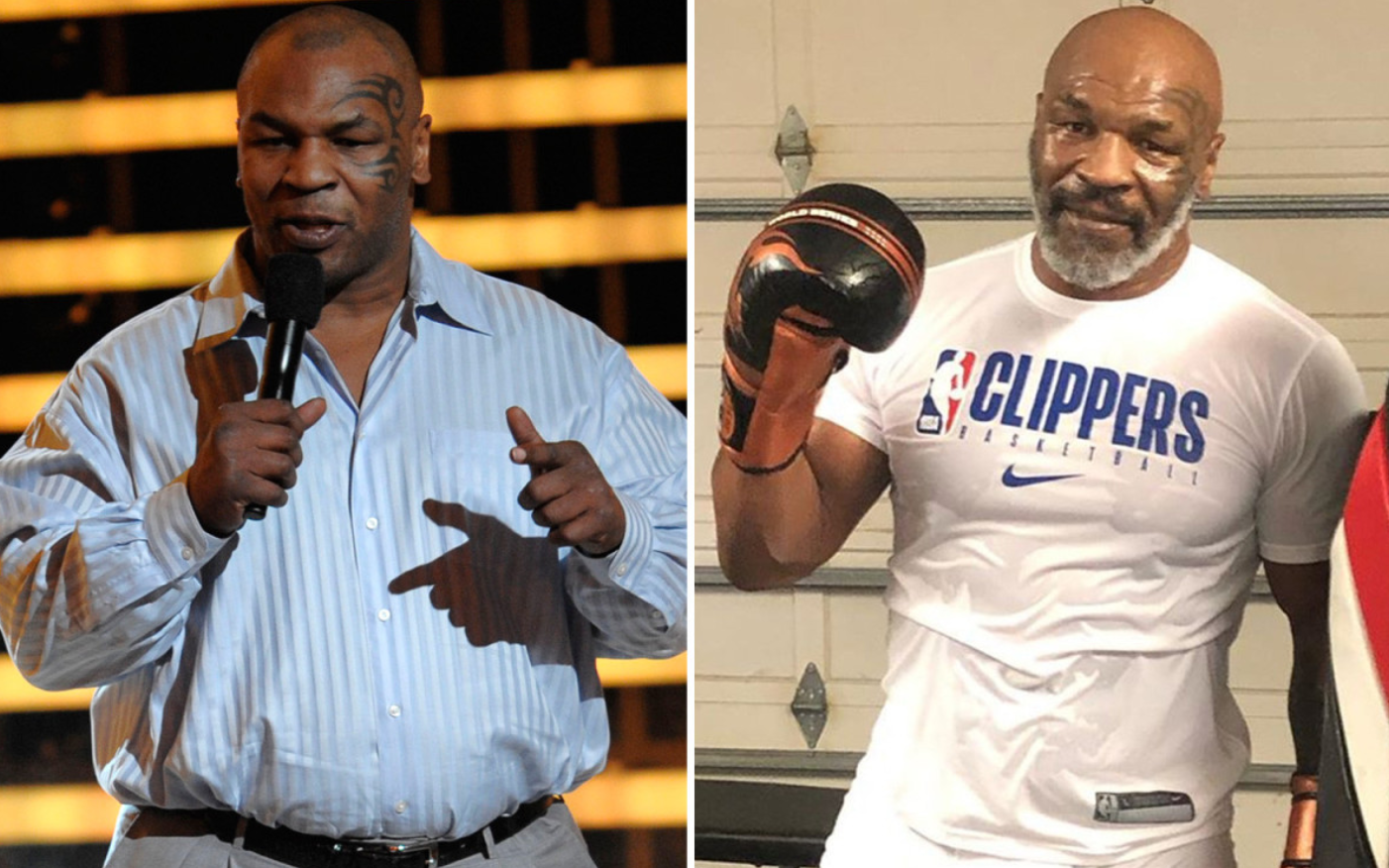 Sau khoản sức mạnh và tốc độ, huyền thoại Mike Tyson tiếp tục khiến dân tình choáng váng với màn giảm cân thần tốc: Sốc nhất là ở phần bụng