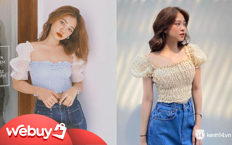 10 mẫu áo crop top tay bồng “đẹp xịn” loạt shop mới về, chị em mà bỏ qua thì đừng hỏi sao người ta ăn mặc đẹp hơn mình