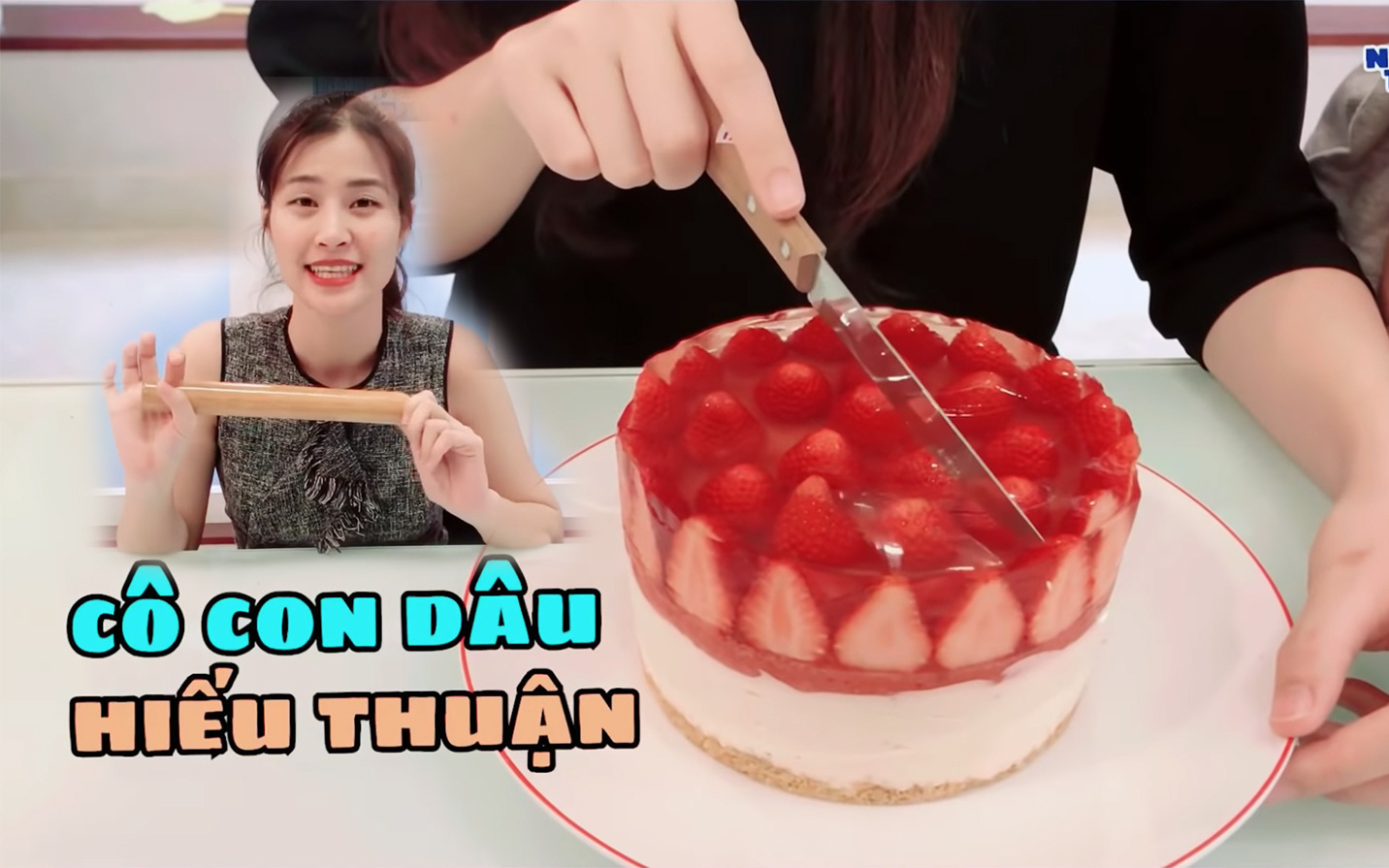 Đông Nhi bị &quot;vạch mặt&quot; trên Youtube: Bếp Cô Nhi bầu lần đầu làm bánh cho chồng nhưng ấn tượng nhất là hành động của một cô con dâu thảo