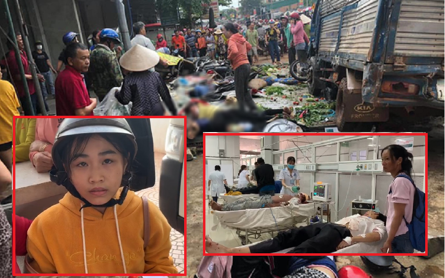 Nhân chứng kể lại phút giây kinh hoàng khi ô tô lao vào chợ ở Đắk Nông: &quot;Con quay lại thì thấy mẹ và nhiều người bị xe tải đè lên, la hét khủng khiếp!&quot;