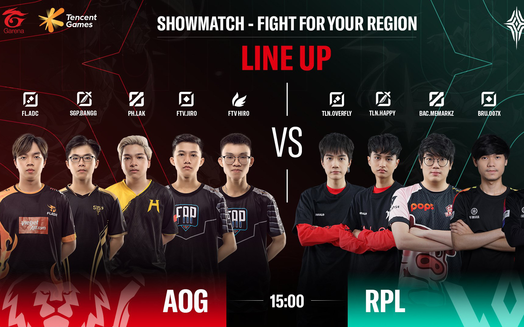 ADC nhường rừng cho Lai Bâng, Việt Nam thất bại trước Thái Lan ngay trong trận mở màn showmatch trước thềm APL 2020