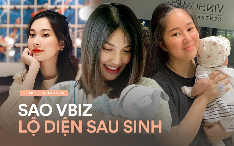 Hội mẹ bầu Vbiz lần đầu lộ diện hậu sinh nở: Đặng Thu Thảo đúng là thần tiên tỷ tỷ, body Diệp Lâm Anh - Suboi quá đáng nể