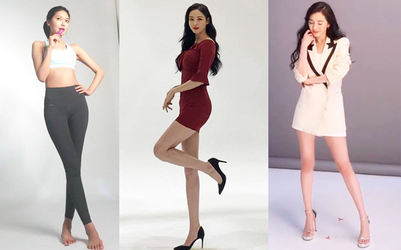 Vẫn biết những sao nữ này chân dài &quot;cân&quot; mọi outfit nhưng xem ảnh hậu trường vẫn phải sốc, hack não nhất là &quot;thánh body&quot; Lee Da Hee