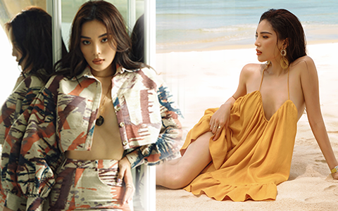 Kỳ Duyên tung bộ ảnh cực nóng, “thả rông” vòng 1 sexy xì khói thế này ai chịu được?