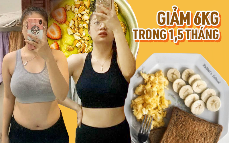 Từ nàng béo mê ăn vặt, cô sinh viên Sài Gòn lột xác hoàn toàn khi giảm 6kg chỉ trong 1,5 tháng