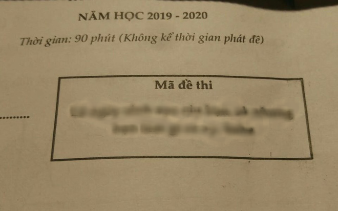 Giáo viên đặt mã đề đậm mùi &quot;cà khịa&quot;, học sinh đọc vào là tức anh ách