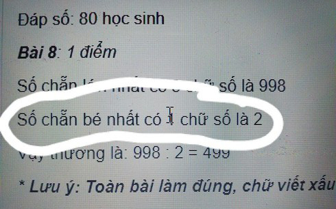 Câu đố 99% người lớn trả lời sai: Số chẵn nhỏ nhất có một chữ số là 0 hay 2?