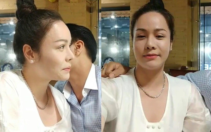 Nhật Kim Anh công khai tình tứ cùng trai lạ hậu ồn ào giành con, nhưng hoá ra lại là người quen