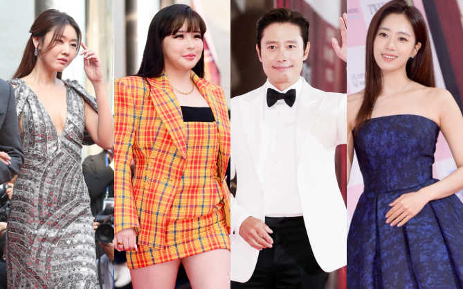 Siêu thảm đỏ &quot;Oscar Hàn Quốc&quot;: Park Bom gây sốc với mặt biến dạng, cặp MC &quot;dập&quot; cả Lee Byung Hun, Eunjung và dàn sao khủng