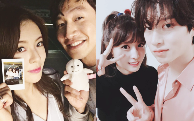 Người khác &quot;né&quot; vội, riêng 5 cặp đôi sao Hàn này lại kể cho cả thế giới nghe: Couple Hyuna và Heechul - Momo bá đạo nhất!