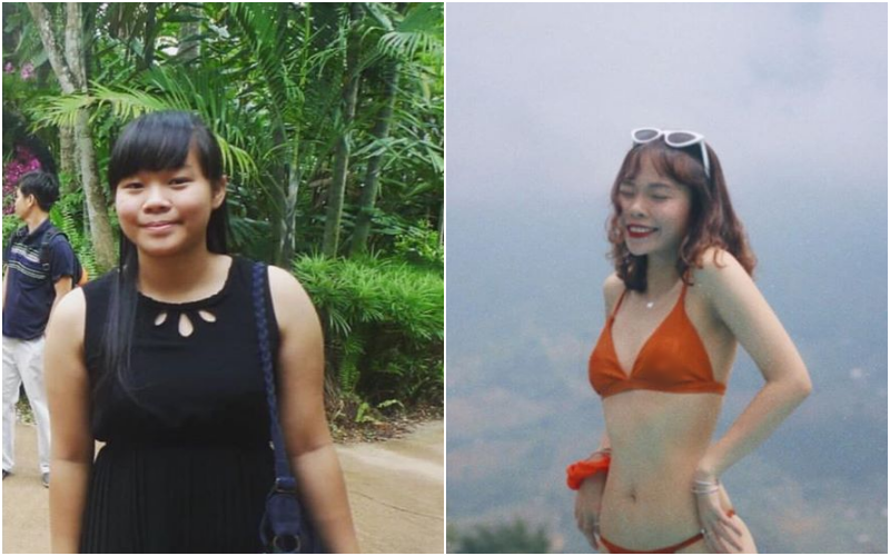 Bị hàng xóm chê: &quot;Chị đẻ rồi cũng không béo thế&quot;, cô gái giảm ngoạn mục gần 20kg để có body thon thả cho biết mặt!