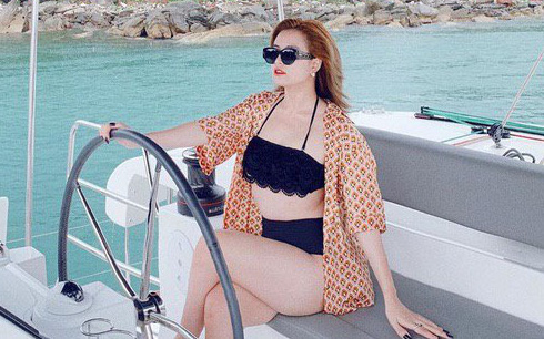Chào hè bằng loạt ảnh bikini mới, Hoàng Thuỳ Linh bị soi để lộ dấu hiệu tăng cân rõ rệt