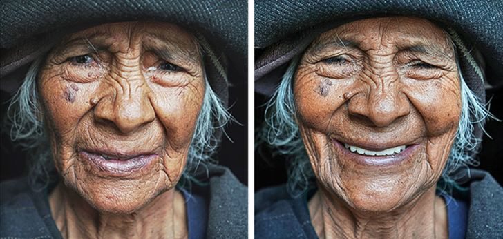 Bộ ảnh đầy ý nghĩa: Nhiếp ảnh gia chụp lại phản ứng của phụ nữ khắp thế giới trước và sau khi được khen xinh đẹp - Ảnh 3.