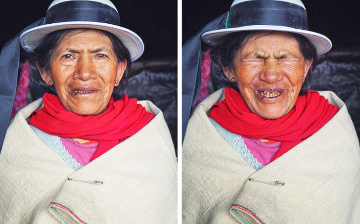 Bộ ảnh đầy ý nghĩa: Nhiếp ảnh gia chụp lại phản ứng của phụ nữ khắp thế giới trước và sau khi được khen xinh đẹp - Ảnh 5.