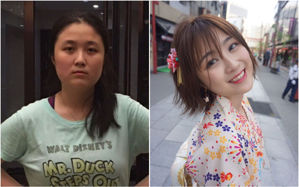Gái xinh khoe ảnh trước và sau giảm 39kg, khí chất thay đổi như thể 2 người hoàn toàn khác nhau