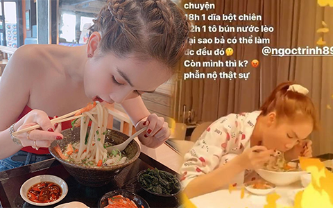 Trợ lý tiết lộ chế độ ăn “bất thường” của Ngọc Trinh, thế này mà vẫn giữ eo con kiến quả đáng nể!