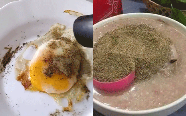 Cách &quot;giải cứu&quot; món trứng bị đổ đầy tiêu khiến cư dân mạng phút đầu vỗ tay phút sau... giải tán