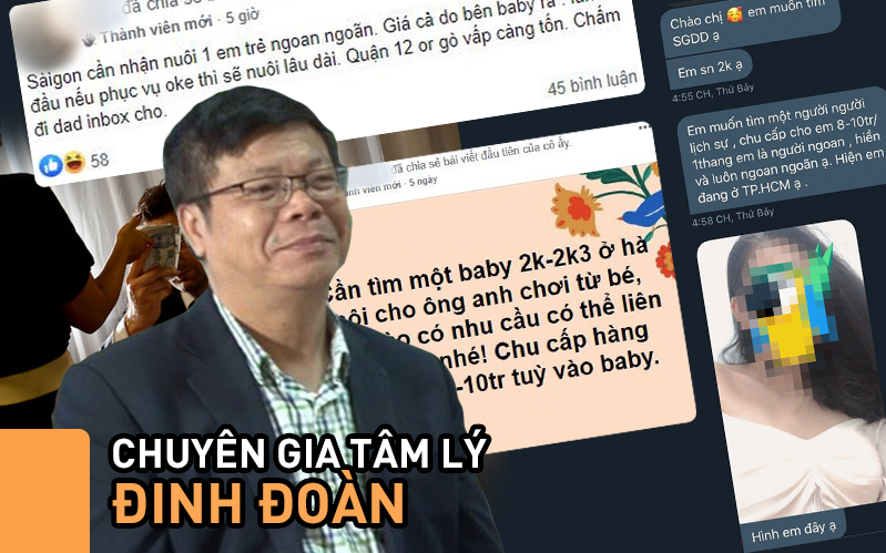 Các nữ sinh 2k vào group kín tìm "sugar daddy" chu cấp 8 - 10 triệu/ tháng, chuyên gia lên tiếng: "Cần lên án nhưng khó xử lý"