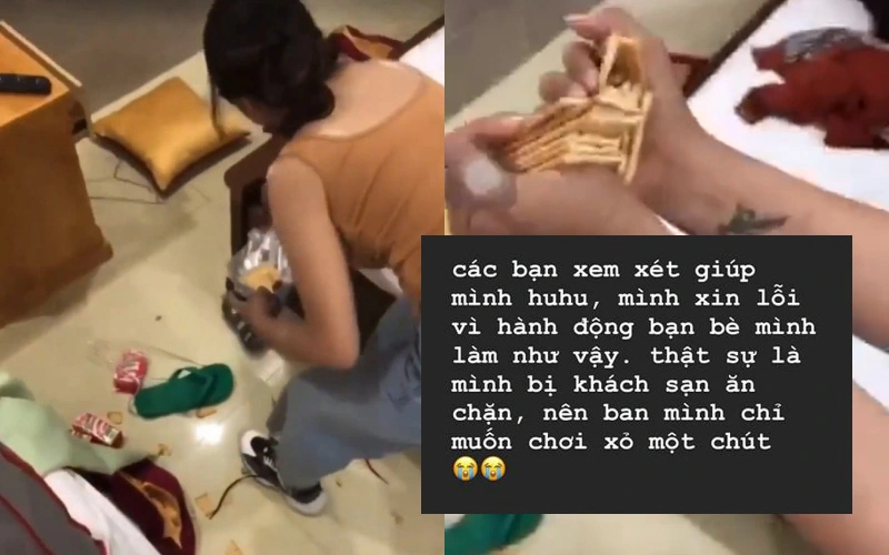 Nam thanh niên đăng clip vụ bày bẩn ra phòng khách sạn ở Vũng Tàu: "Nhóm mình luôn trong tình trạng lo sợ và hối hận"