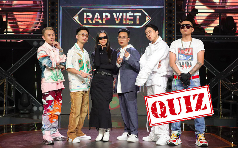 &quot;Cày nát&quot; tập 2 Rap Việt nhưng chắc gì bạn đã trả lời đúng hết 100% bài quiz này!