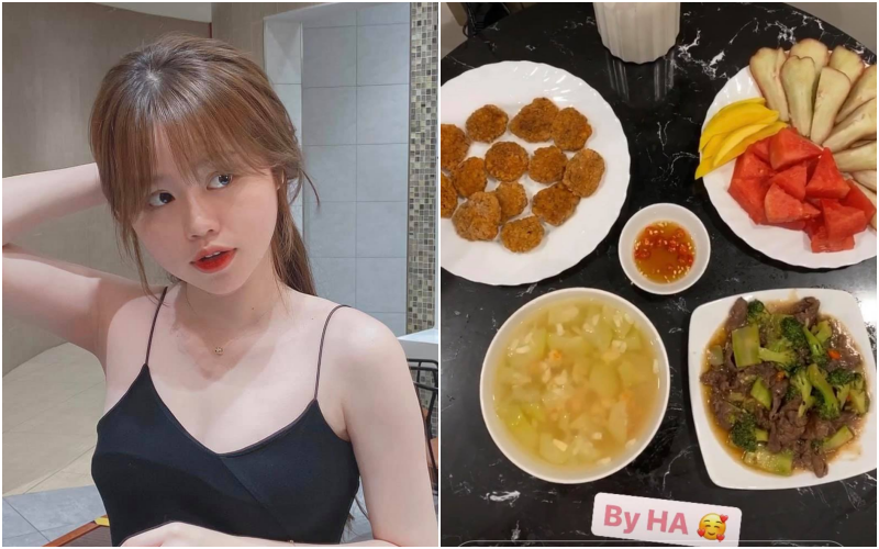 Series mâm cơm nhìn phát thèm của Huỳnh Anh, Quang Hải rước nàng về dinh thì tha hồ thích nhé