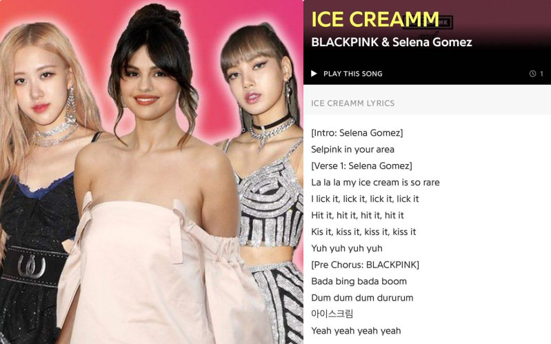Fan đang truyền tay nhau lời bài hát Ice Cream của BLACKPINK và Selena Gomez, vừa vào đầu đã &quot;Selpink in your area&quot; liệu có tin được không?
