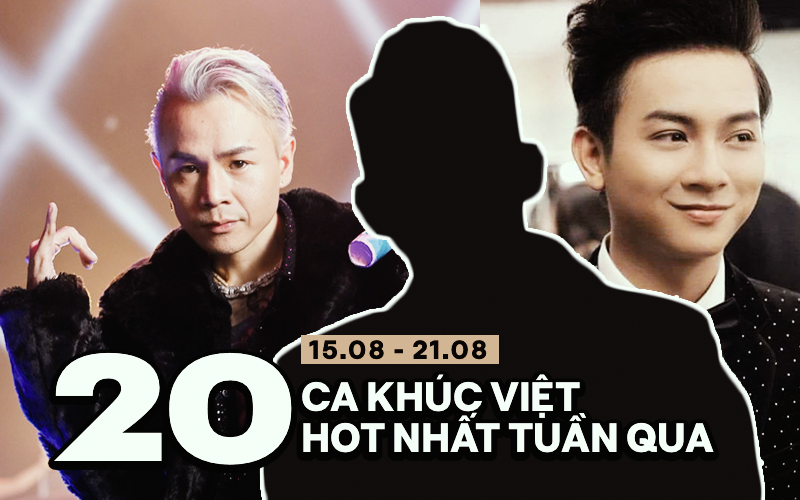 20 ca khúc Việt hot nhất tuần: Hoài Lâm mất ngôi vương vào tay người mới sau 4 tuần trụ vững, Phương Ly vừa comeback đã giành vị trí cao