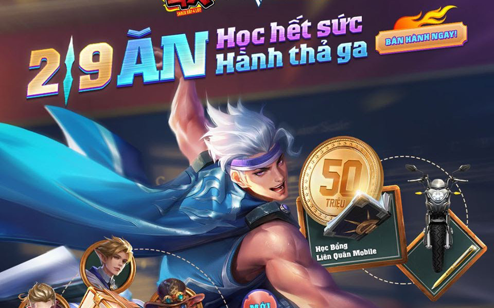 Liên Quân Mobile: Mừng Quốc khánh 2/9, Garena tung &quot;mưa quà tặng&quot; cho game thủ