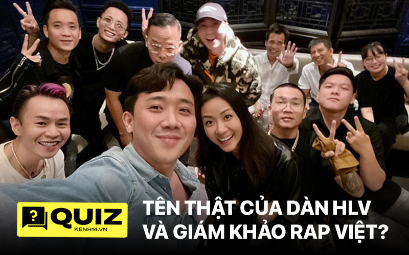 &quot;Cày nát&quot; 4 tập rồi nhưng đố bạn biết 100% tên thật của dàn HLV và giám khảo Rap Việt đấy?