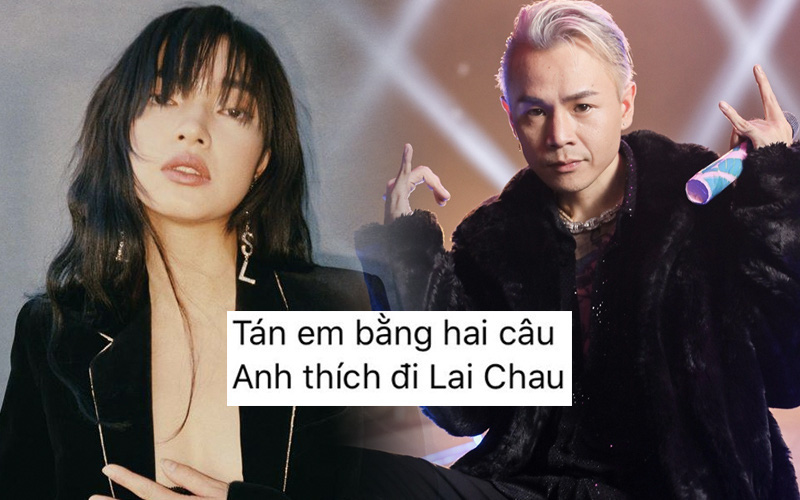 Ra mà xem Binz tung thêm &quot;chiêu thính&quot; mới cưa cẩm Châu Bùi: Cứ thế này bảo sao nàng không đổ đứ đừ!