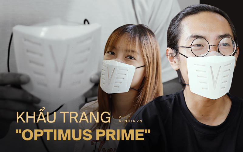 Khẩu trang NanoFit với kiểu dáng &quot;Optimus Prime&quot; có thật sự đáng mua?