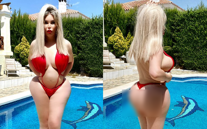 "Búp bê Ken" đời thực khiến netizen sốc nặng vì body méo mó dị thường hậu bơm mông, kéo đến ảnh cận mặt mà muốn ngất