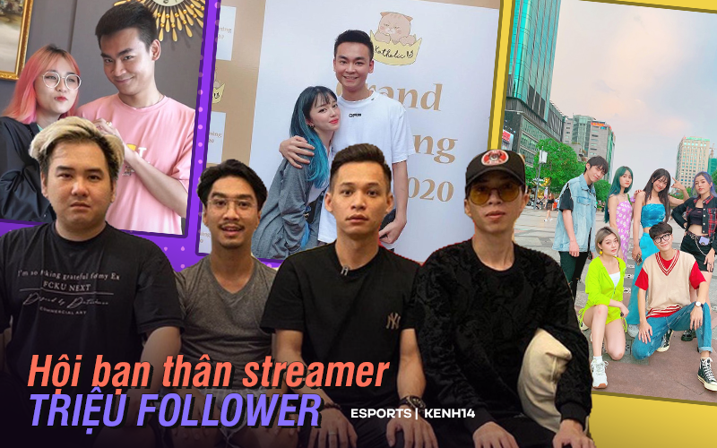 Những hội bạn thân hot nhất làng Streamer/ TikToker Việt: Sở hữu kênh triệu follower, cứ xuất hiện cùng nhau là khiến dân tình &quot;náo loạn&quot;