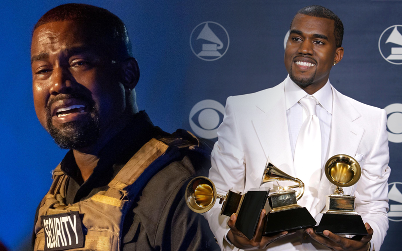 Đi tiểu lên cúp Grammy, &quot;ăn vạ&quot; các nghệ sĩ khác và &quot;khủng bố&quot; Twitter: Kanye West đang tự giết chết sự nghiệp âm nhạc của mình?