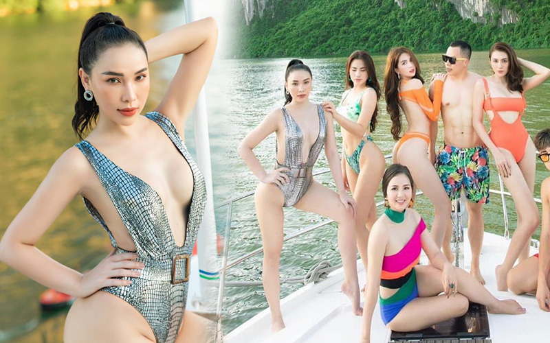 Không phải Ngọc Trinh, cô bạn thân 15 năm mới là nhân vật hở bạo liệt nhất trong tiệc sinh nhật trên du thuyền