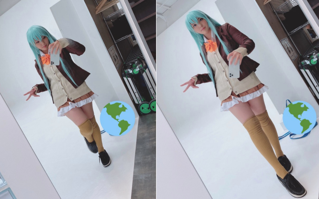 Học nữ cosplayer Nhật bí kíp selfie qua gương cực đỉnh, có lẽ bạn chưa bao giờ nghĩ tới