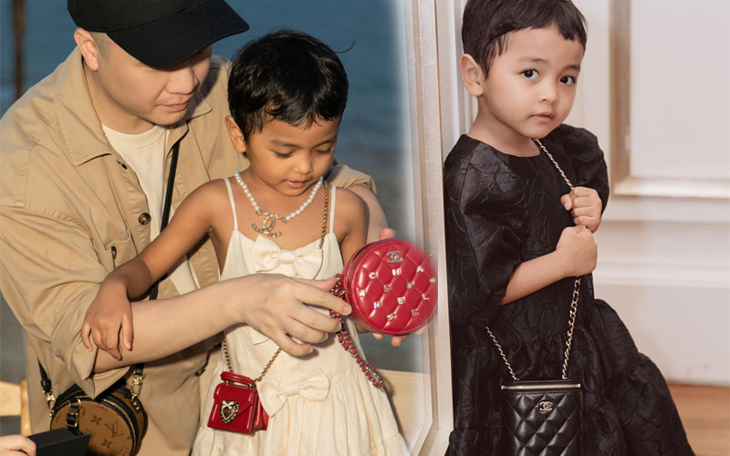 Con gái nuôi tròn 4 tuổi, Đỗ Mạnh Cường tặng liền 3 món quà hàng hiệu Chanel - Dolce & Gabbana, tổ chức hẳn tiệc sinh nhật ngoài biển