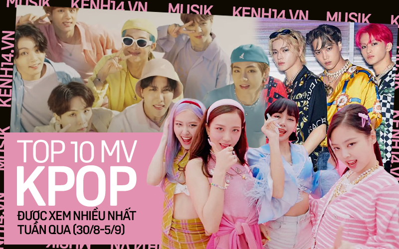 10 MV Kpop được xem nhiều nhất tuần: BLACKPINK chính thức vượt mặt BTS, ITZY lội ngược dòng đầy ấn tượng