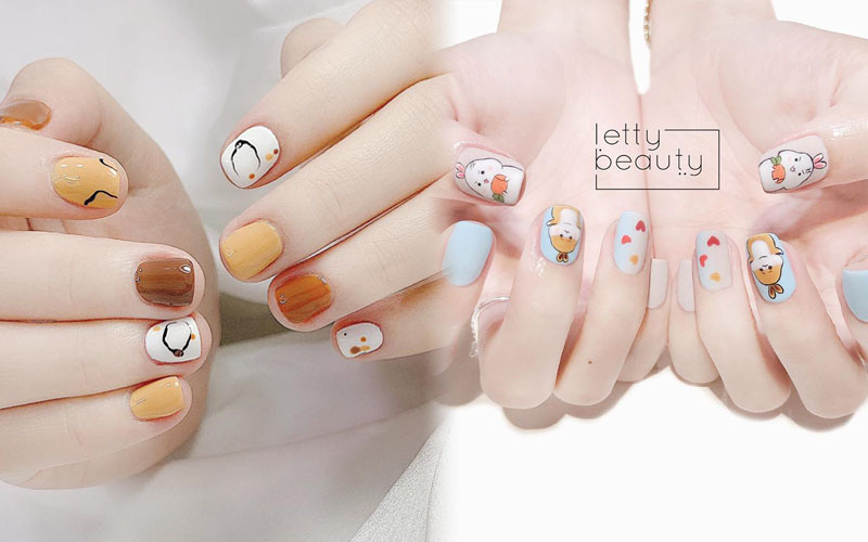 11 mẫu nail &quot;cute xỉu” lên tay xinh hết nấc mà vẫn nhẹ nhàng để diện đi học