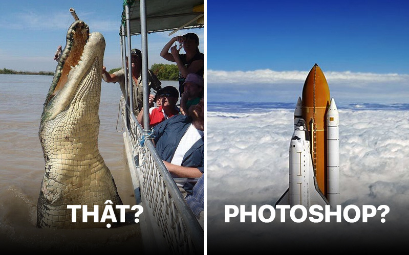 Quiz: Chỉ nhìn vào ảnh, 9/10 người sẽ không thể đoán được đây là thật hay Photoshop